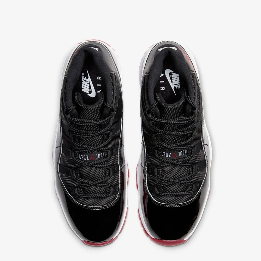 Nike Air Jordan 11 AJ XI Retro Playoffs Bred 2019 - Picture 3 of 7